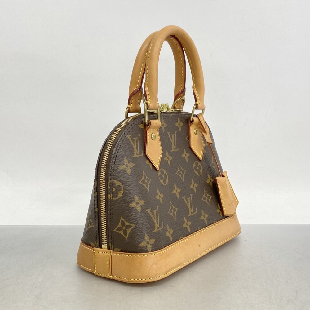 LOUIS VUITTON Authentic Brown Monogram Alma BB Bag - Picture 2 of 10
